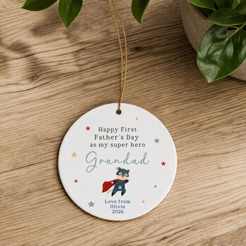 First Father's Day Ceramic Keepsake, 3 of 5