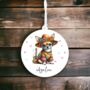 Personalised Chihuahua Hippie Dog Decoration, thumbnail 1 of 2