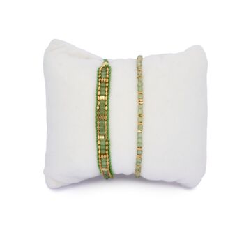 Celeste Gemstone Stacking Bracelet Sets, 3 of 12