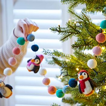 Felt Penguin Garland, 3 of 8