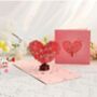 Pop Up 3D Love Heart Tree Card, thumbnail 1 of 4