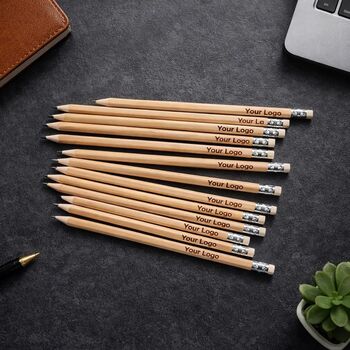 Engraved Pencils With Company Logo, 4 of 10