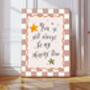 'You Will Always Be My Shining Star' Nursery Quote Art Print, thumbnail 1 of 3