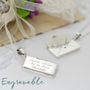 Sterling Silver Love Letter Envelope Necklace, thumbnail 4 of 7