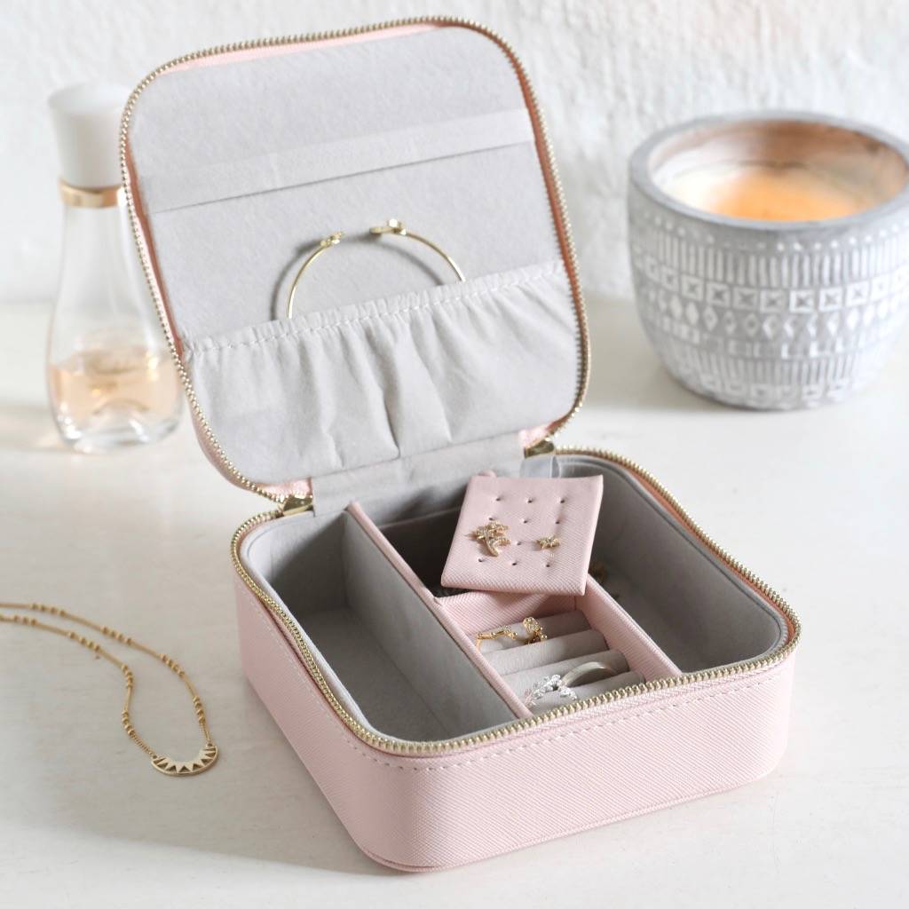 blush pink toy box