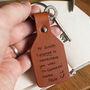 Personalised When I'm Famous Teacher Gift Keyring, thumbnail 1 of 3