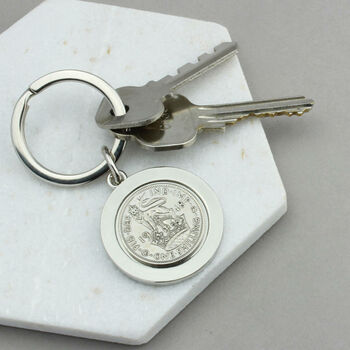 1939 To 1966 One Shilling Keyring, 3 of 6