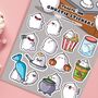 Ghost Sticker Sheet | Cute Stickers, thumbnail 4 of 5