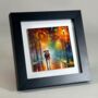 Autumnal Reflections Framed Ceramic Art Tile, thumbnail 5 of 10