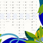 2026 Botanical Design Calendar, Portrait Wall Planner, thumbnail 2 of 4