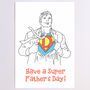 Personalised Superhero Birthday Card, thumbnail 4 of 6
