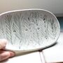 'Rye' Oval Ceramic Soap Dish, thumbnail 6 of 7