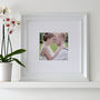 Bespoke White Picture Frame With Embellished Trim, thumbnail 6 of 7