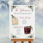 Personalised Festive Cocktail Drink Sign, thumbnail 1 of 7