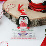 Personalised Money Gift Holder Penguin, thumbnail 5 of 10