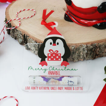 Personalised Money Gift Holder Penguin, 5 of 10