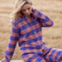Women's Pyjamas In Tangerine Dream Tartan Flannel, thumbnail 1 of 2