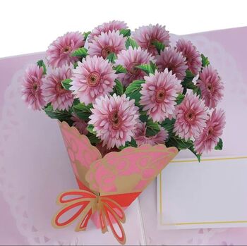Pop Up 3D Birthday Card Bouquet, 2 of 3