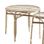 Wide Rattan Bamboo Coffee Table, thumbnail 3 of 4