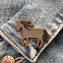 Horse Enamel Pin Badge, thumbnail 3 of 4