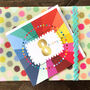 Colourful Cloud 8th Birthday Card, thumbnail 5 of 5