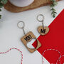 You And Me Heart Keyring Set For Valentine's Day, thumbnail 5 of 7