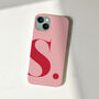 Red And Pink Personalised Phone Case, thumbnail 6 of 9