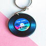'Our Song' Personalised Vinyl Record Keyring, thumbnail 2 of 7