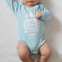 Personalised Baby's First Easter Egg Babygrow, thumbnail 2 of 2