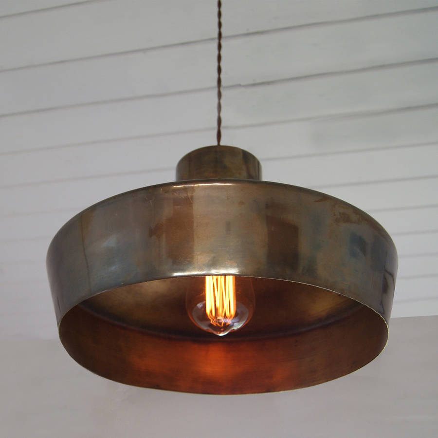 Elegance Brass Pendant Light