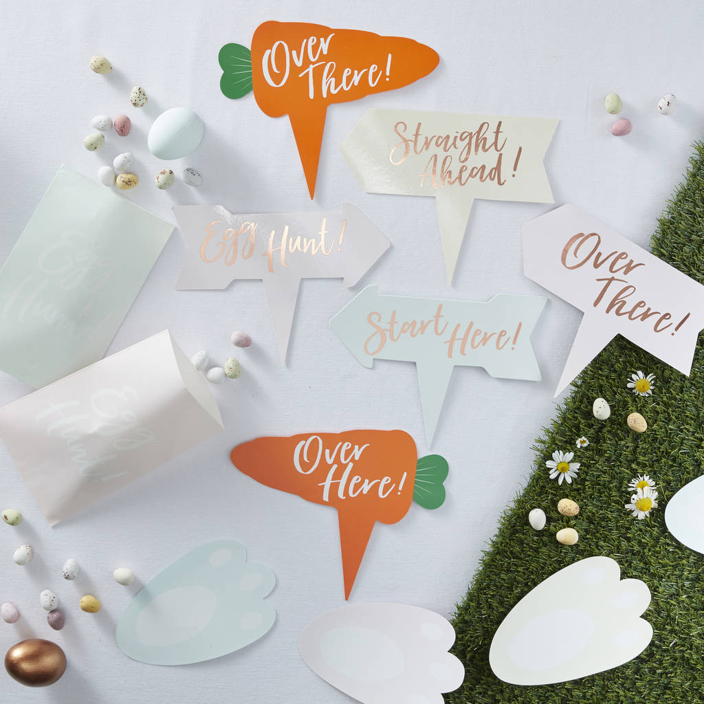 Image of Complete Easter Egg Hunt Kit 18 Piece Set