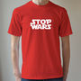 Stop Wars Men's T Shirt, thumbnail 3 of 6