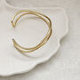 Double Curved Bangle, thumbnail 4 of 6