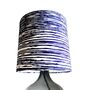 Blue Striped Lampshade, thumbnail 1 of 6