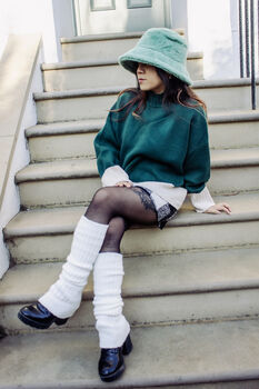 Green Colour Block Jumper, 2 of 6