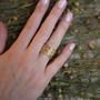 Multi Band 18k Gold Plated Vermeil Ring, thumbnail 3 of 6