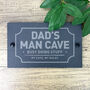 Personalised Any Message Slate Wall Sign 25 X 15cm, thumbnail 1 of 7