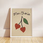 Mon Cherie Cherries Print, thumbnail 6 of 8