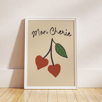 Mon Cherie Cherries Print, 6 of 8