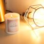 Love Lights Scented Affirmation Candle I Am Loved, thumbnail 3 of 5