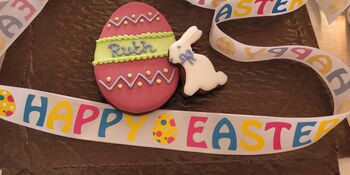 Easter Egg Cookie Card With Bunny, 2 of 4