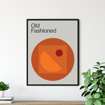 Old Fashioned Cocktail Print, 2 of 4