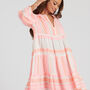 Aztec Short Neon Summer Dress, thumbnail 5 of 10
