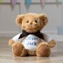 Personalised Keel Sherwood Medium Teddy Bear Soft Toy, thumbnail 1 of 8