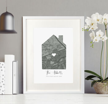 Your Location Personalised Map Print, 8 of 12