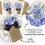 The Best People Are Born In July Larkspur July Birth Flower Birthday Card, thumbnail 2 of 12