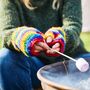 Woollen Rainbow Handwarmer Gloves, thumbnail 7 of 7