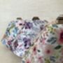 Multicoloured Handcrafted Statement Floral Pearl Mirror Clutch, thumbnail 10 of 11