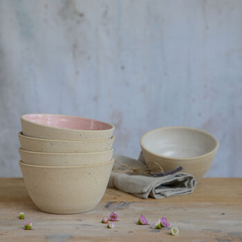 Handmade Stone Ceramic Cereal Bowl, 2 of 10