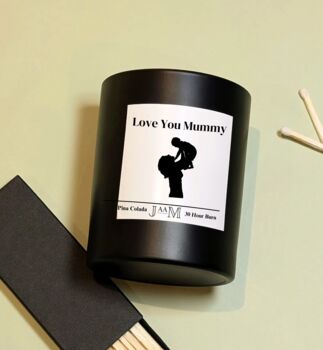 Love You Mummy Candle Gift Set For Mum From Baby, 2 of 4